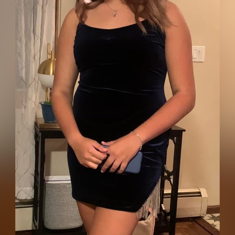 Navy Mini Dress